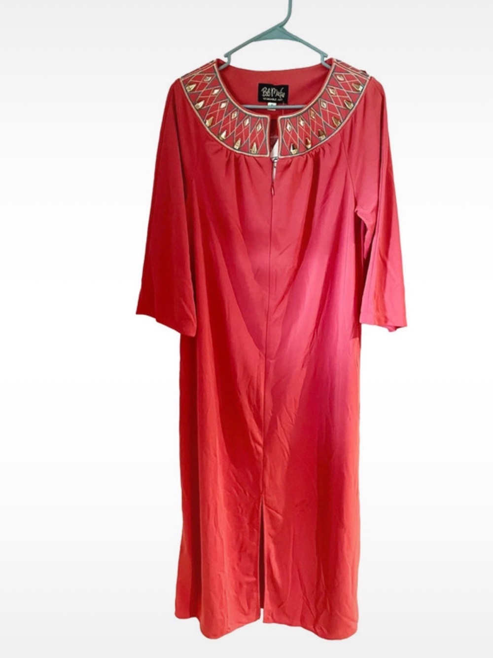 NWT Vjntage Long Coral Dress